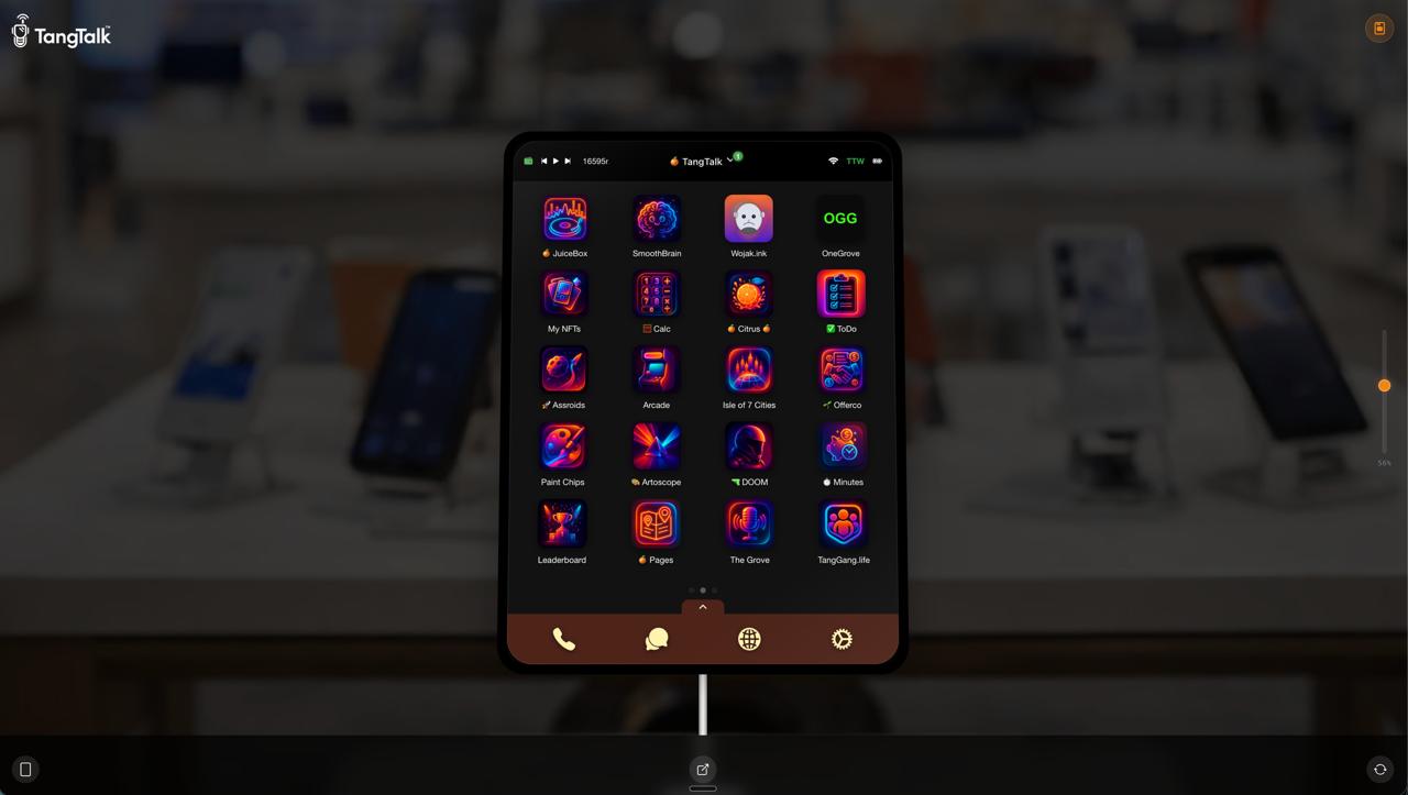 TangTalk, blockchain messaging protocol
